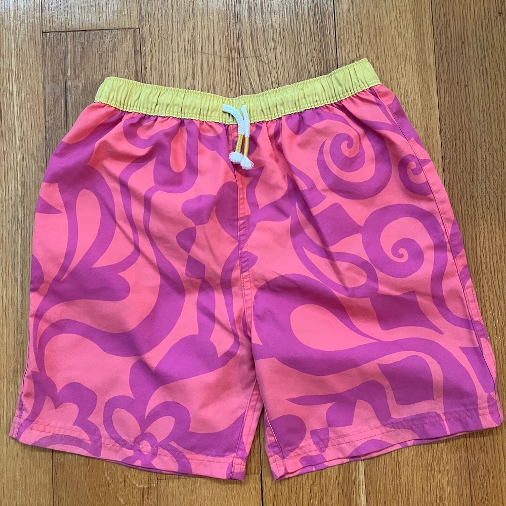 Boden swim trunks size 9-10Y